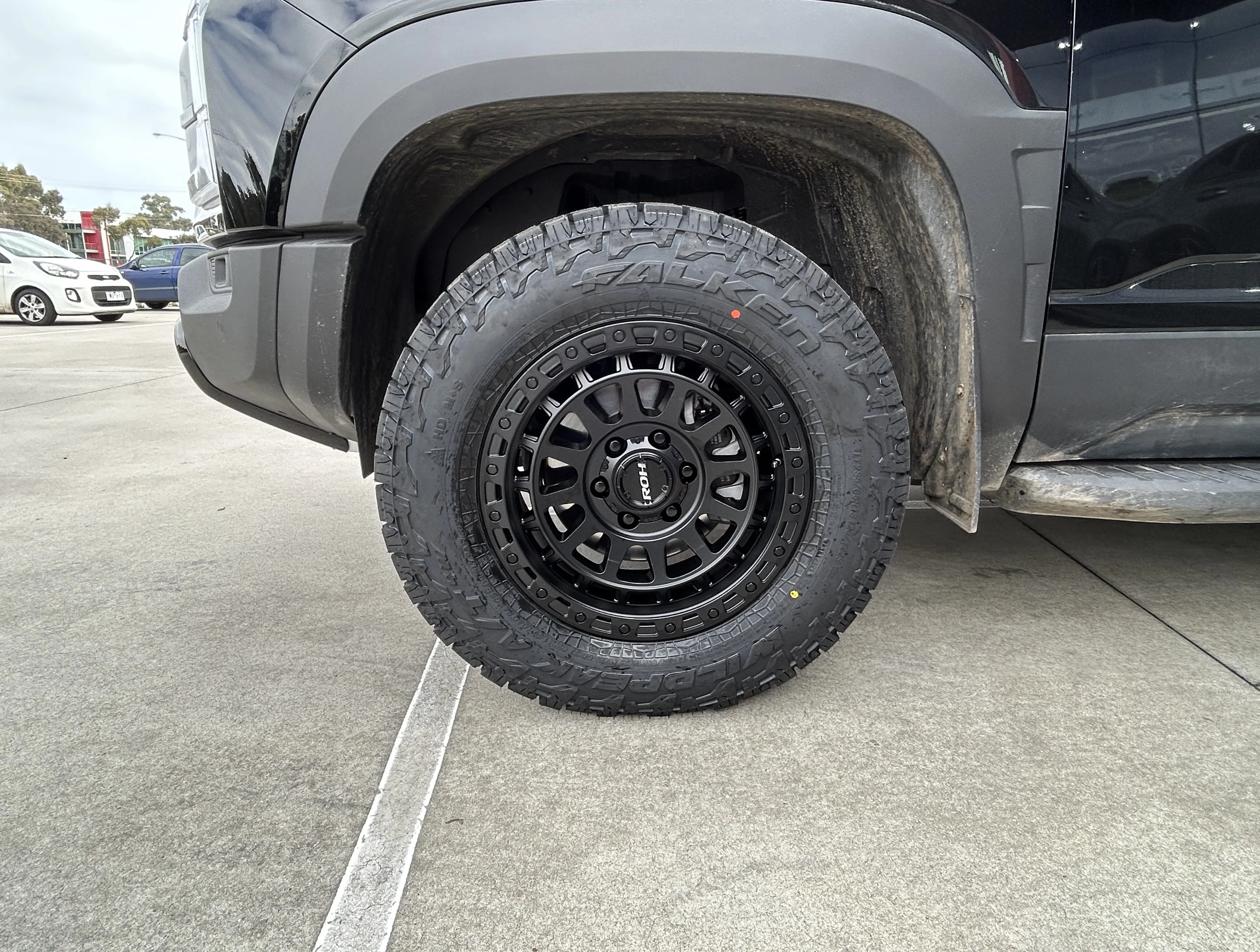 BYD SHARK WITH MATTE BLACK ROH ASSAULT WHEELS | BYD