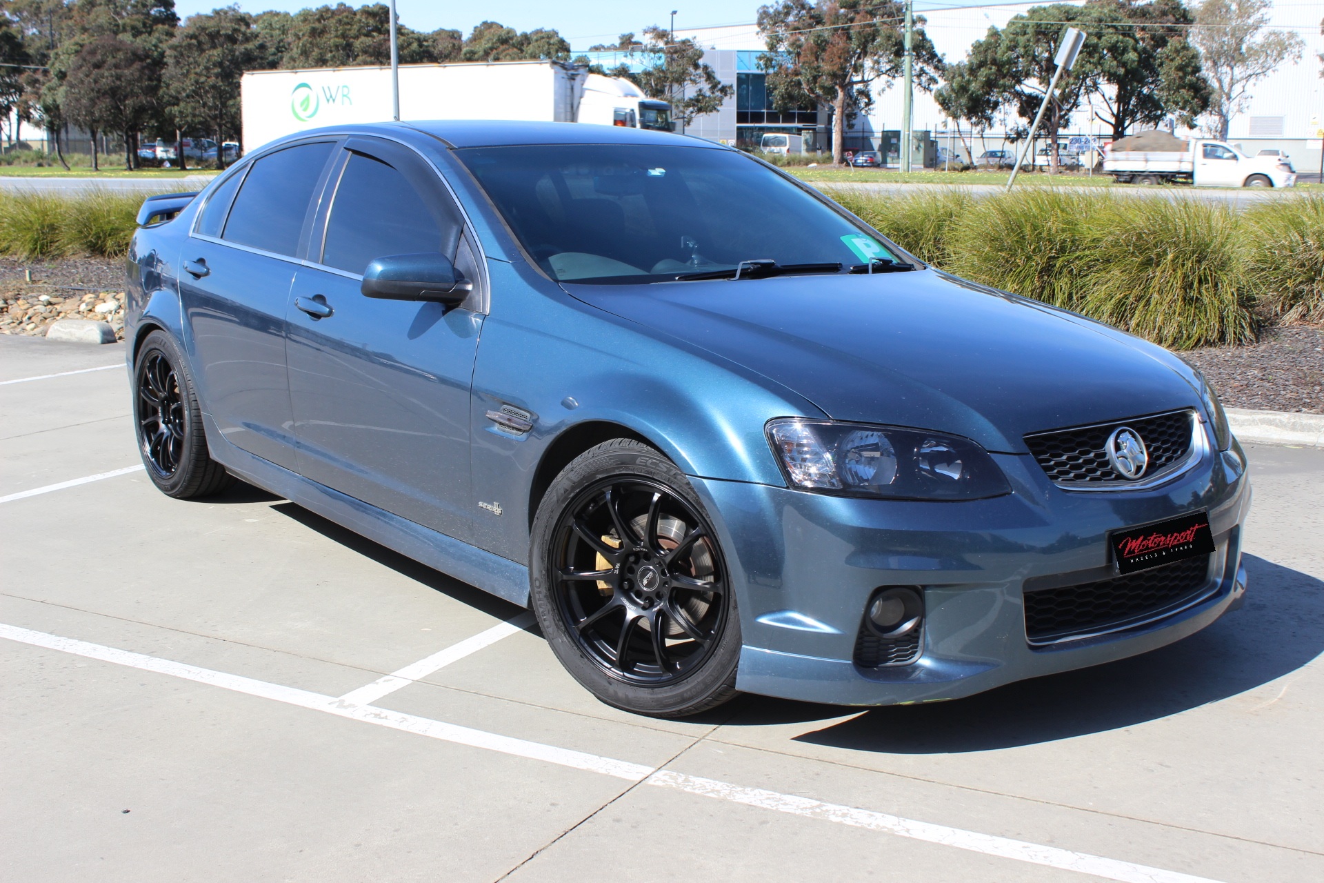 VE COMMODORE WITH SATIN BLACK JSR ST10 WHEELS |  | HOLDEN