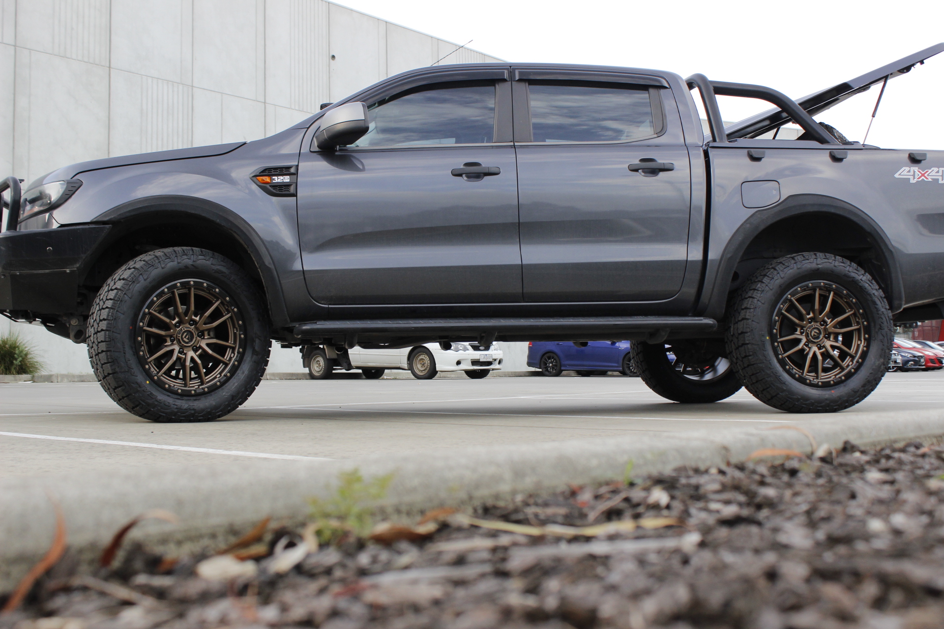 2016 FORD RANGER WITH 20" FUEL REBELS | FORD