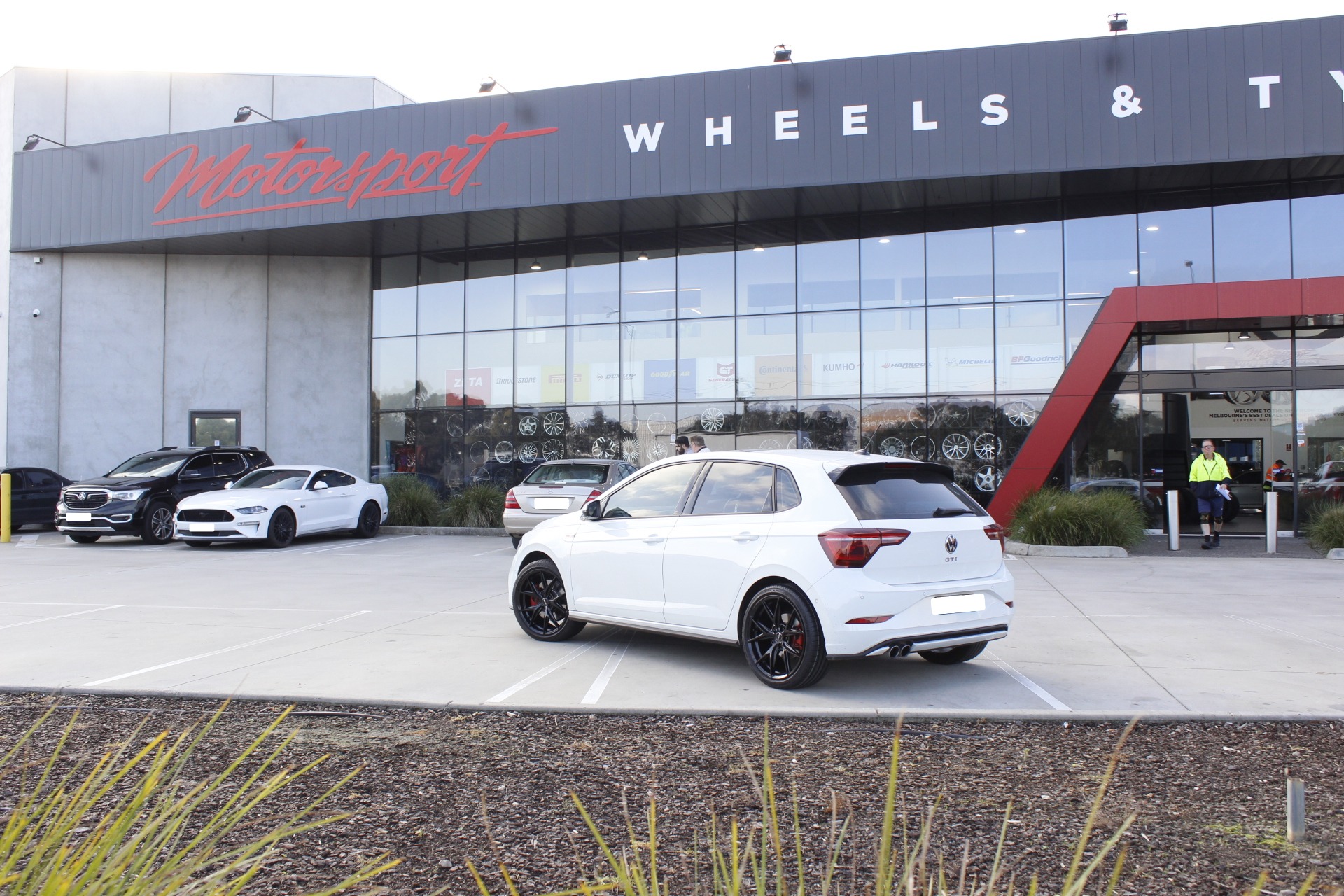 VW POLO GTI WITH 18 INCH ROH FORZA MATTE BLACK |  | VOLKSWAGEN