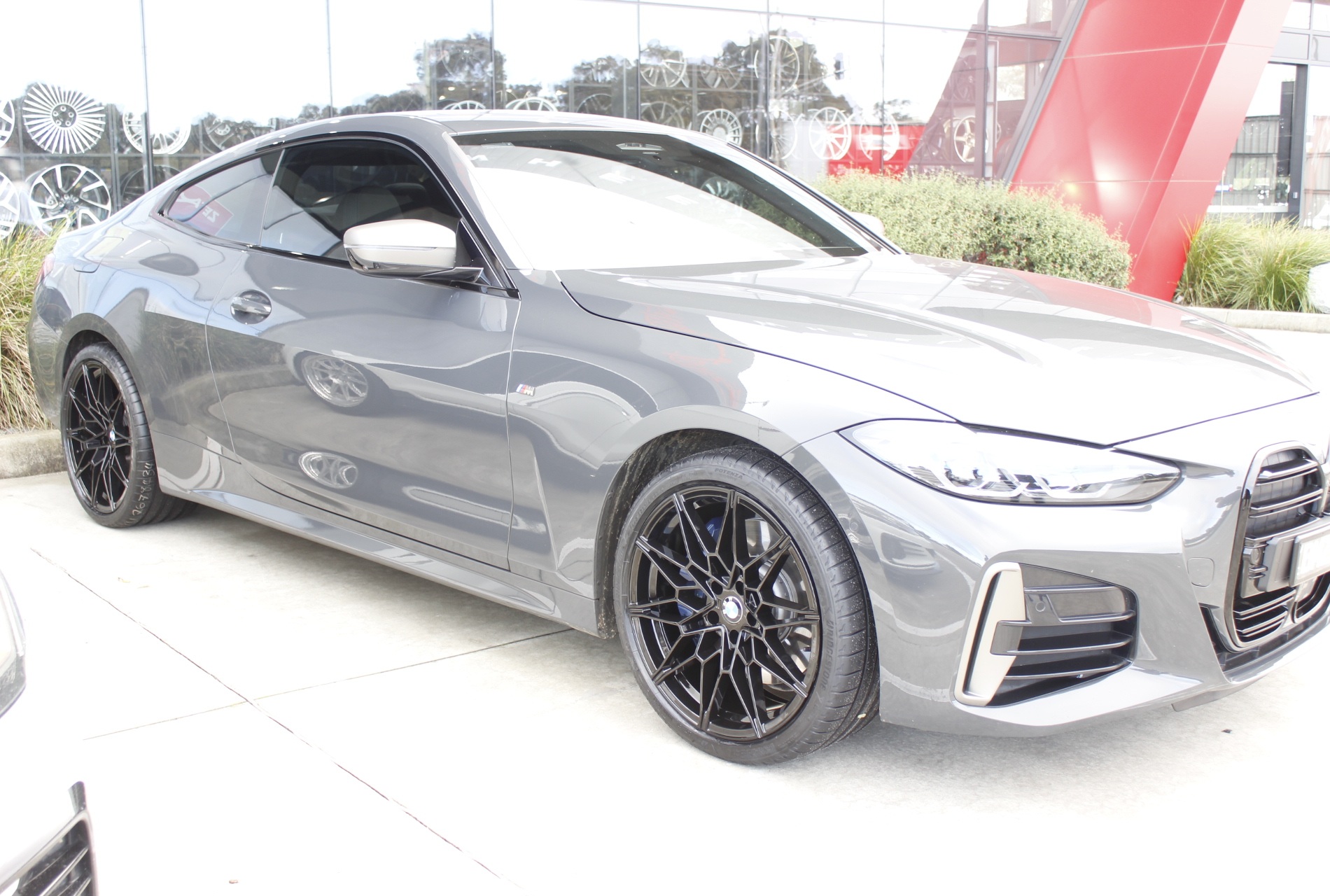 BMW M440i 2020 with GLOSS BLACK HRB WHEELS 19 inch