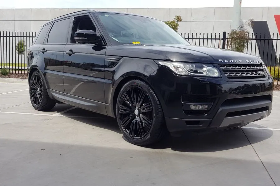 LAND ROVER WITH 22X9.5 RR VEL WHEELS |  | LAND ROVER