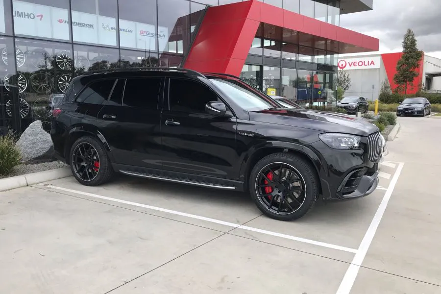 MERCEDES GLE with 22 inch M-02's |  | MERCEDES