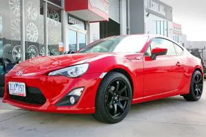 TOYOTA 86 with HR-556 |  | TOYOTA 