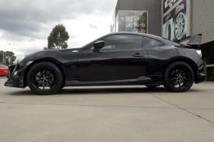 TOYOTA 86 with HR-555 18 INCH WHEELS |  | TOYOTA