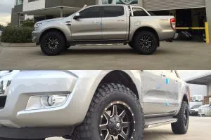 FORD RANGER with FUEL MAVERICK WHEELS IN 17X9 |  | FORD