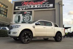 FORD RANGER with KMC ROCKSTAR XD 22 |  | FORD