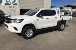 TOYOTA HILUX with BLADE SERIES III 17X9 wheels - HYPER SILVER |  | TOYOTA