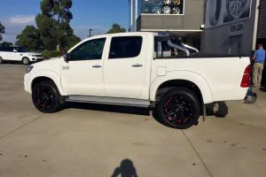 TOYOTA HILUX with BLADE SERIES V 20 inch wheels |  | TOYOTA