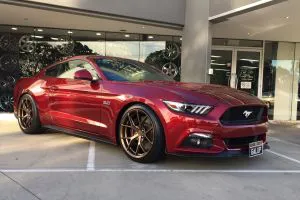FORD MUSTANG with KOYA SF10 - 20X10 & 20X11 - BRONZE FINISH |  | FORD