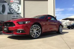 FORD MUSTANG with FOOSE OUTCAST WHEELS |  | FORD