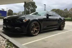 FORD MUSTANG with KOYA SF10 - 20X10 & 20X11 - BRONZE FINISH ..  |  | FORD