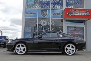 TOYOTA SUPRA WITH STAR WHEELS  | TOYOTA 