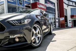 FORD MUSTANG WITH HR-R1 Wheels  | FORD