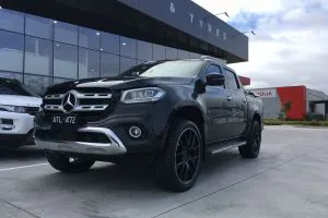 MERCEDES X250D WITH 22 INCH M-02 WHEELS | MERCEDES