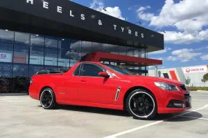 Holden Commodore with 20X8.5 H-R1 Wheels