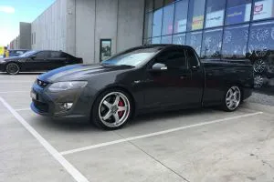FORD FG UTE WITH 20 INCH NICHE ALTAIR WHEELS | FORD