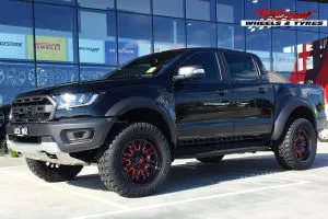 FORD RAPTOR WITH 20X9 FUEL STROKE WHEELS |  | FORD