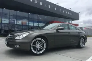 MERCEDES CLS WITH 19 INCH L63-M WHEELS |  | MERCEDES