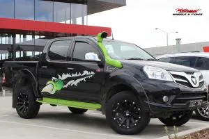 FOTON TUNLAND WITH 18X9 BALDE SERIES III WHEELS | FOTON