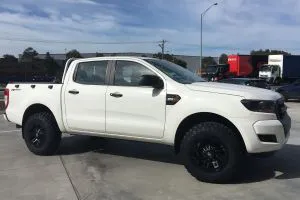 FORD RANGER WITH 17X9 BALISTIC RAVAGE WHEELS | FORD