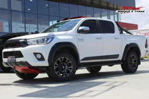TOYOTA HILUX WITH 18X9 FUEL VAPOR WHEELS | TOYOTA