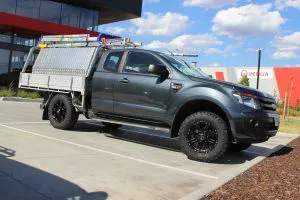 FORD RANGER WITH 17X8 CSA RAPTOR WHEELS |  | FORD