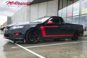 FORD FG UTE WITH  20 INCH NICHE DFS WHEELS | FORD