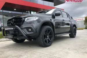 MERCEDES X CLASS UTE WITH 20X9.5 DIESEL AVALANCHE WHEELS |  | MERCEDES