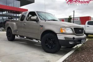 FORD F150 (2002) WITH 17X8 KMC ROCKSTAR XD2 WHEELS |  | FORD