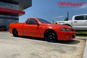 Ford Falcon XR8 Ute with 20 inch Hussla Zane Wheels |  | Ford Falcon XR8 Ute with 20 inch Hussla Zane Wheels