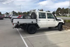 TOYOTA LANDCRUISER with SUNRAYSIA WHEELS | TOYOTA