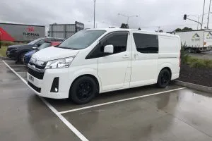 TOYOTA HIACE with ROH TORQUE 17 inch WHEELS | TOYOTA