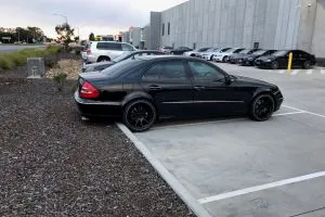 MERCEDES E500 with SL6320 20 inch WHEELS | MERCEDES