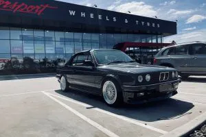 BMW E30 3 SERIES with MAHLE 17 inch WHEELS |  | BMW
